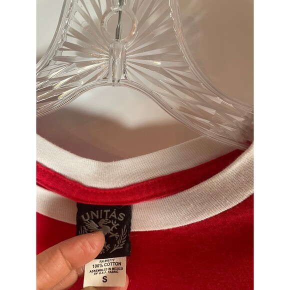 Unitas Espana Spain Soccer t shirt long sleeves Men's size S - Picture 5 of 5